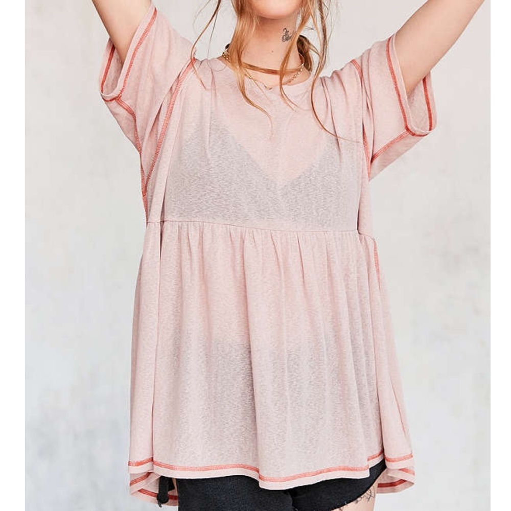 Kimchi blue peplum tee​